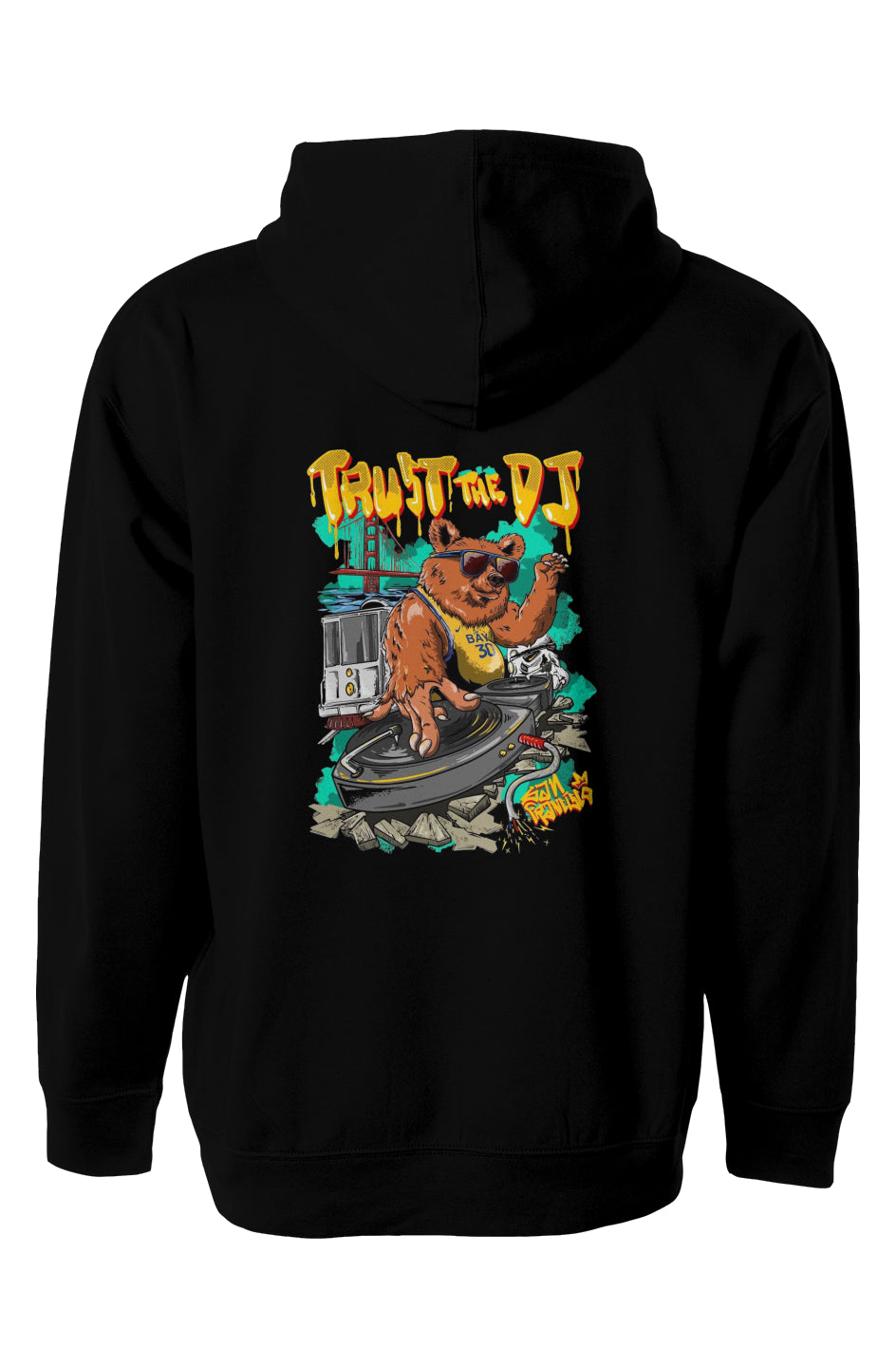 BAY AREA DJ'S independent pullover hoody