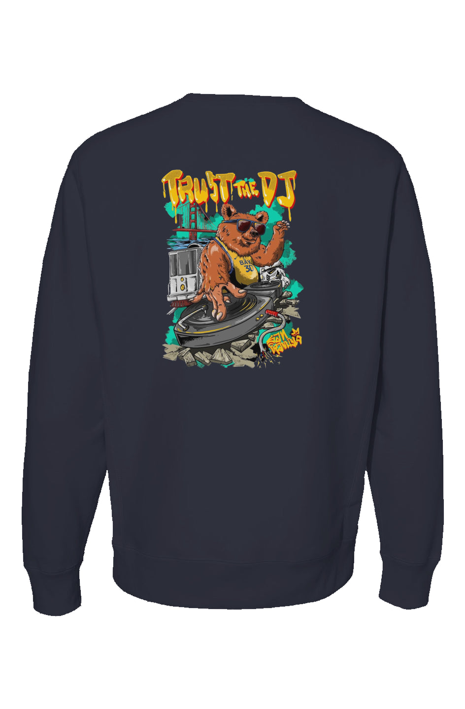 BAY AREA DJ'S PULLOVER SWEATSHIRT