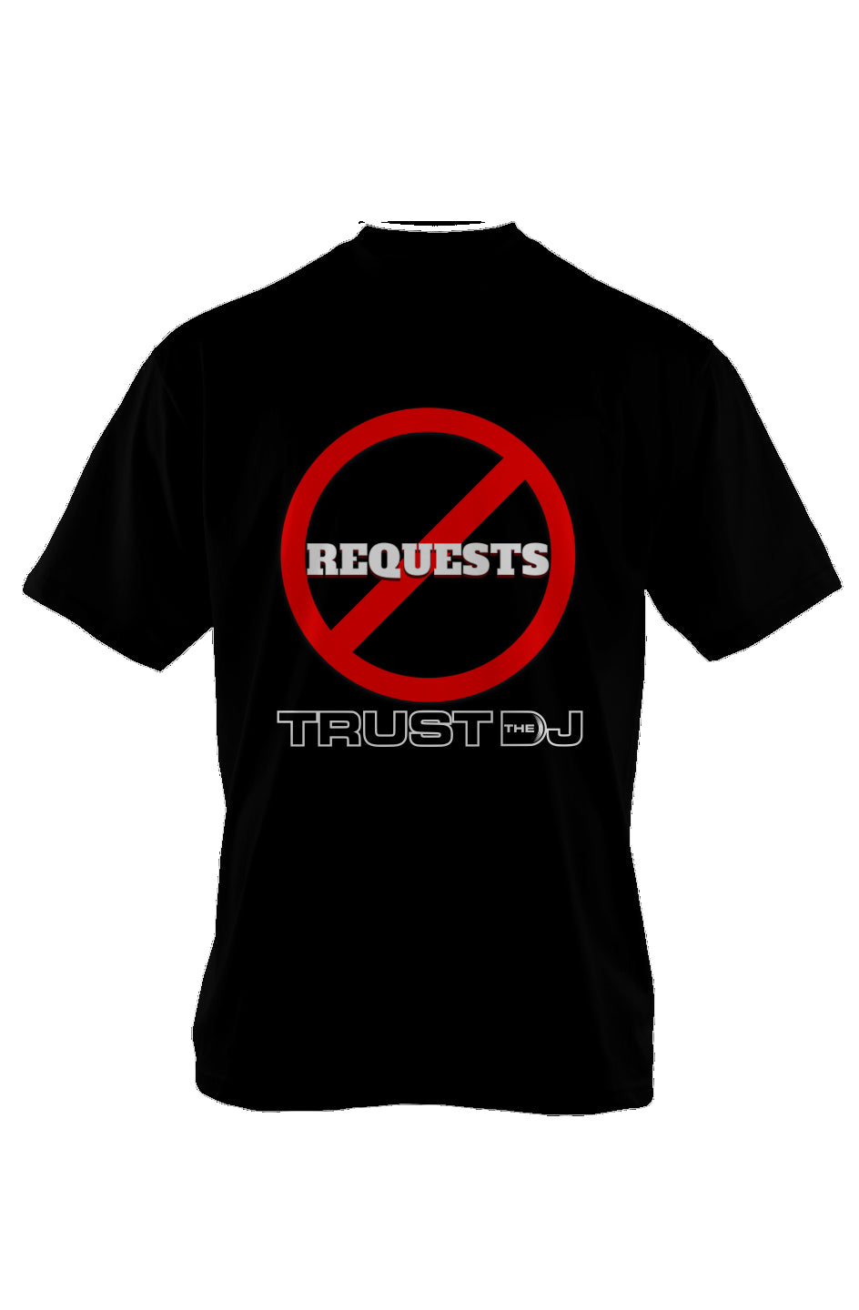 NO REQUESTS BLACK Heavyweight T Shirt