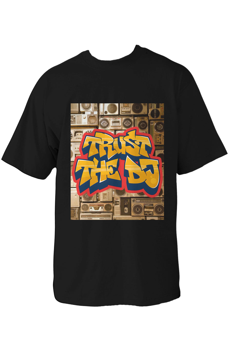 Trust the DJ and the BOOMBOX Oversized Heavyweight T Shirt