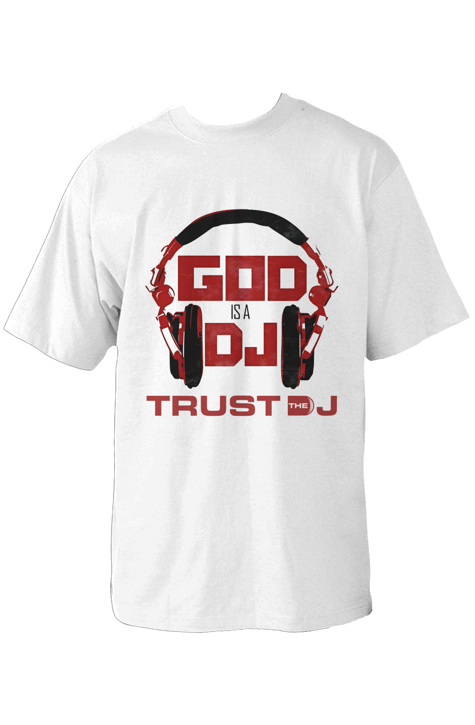 GOD IS A DJ Oversized Heavyweight T Shirt
