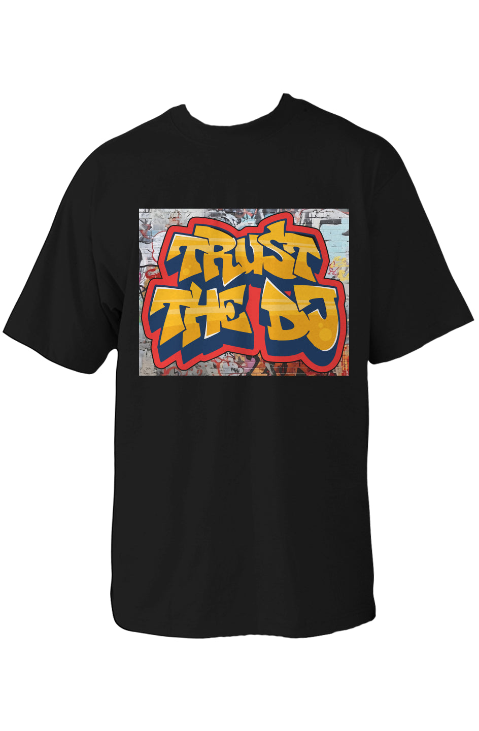 GRAFFITI WALL Oversized Heavyweight T Shirt
