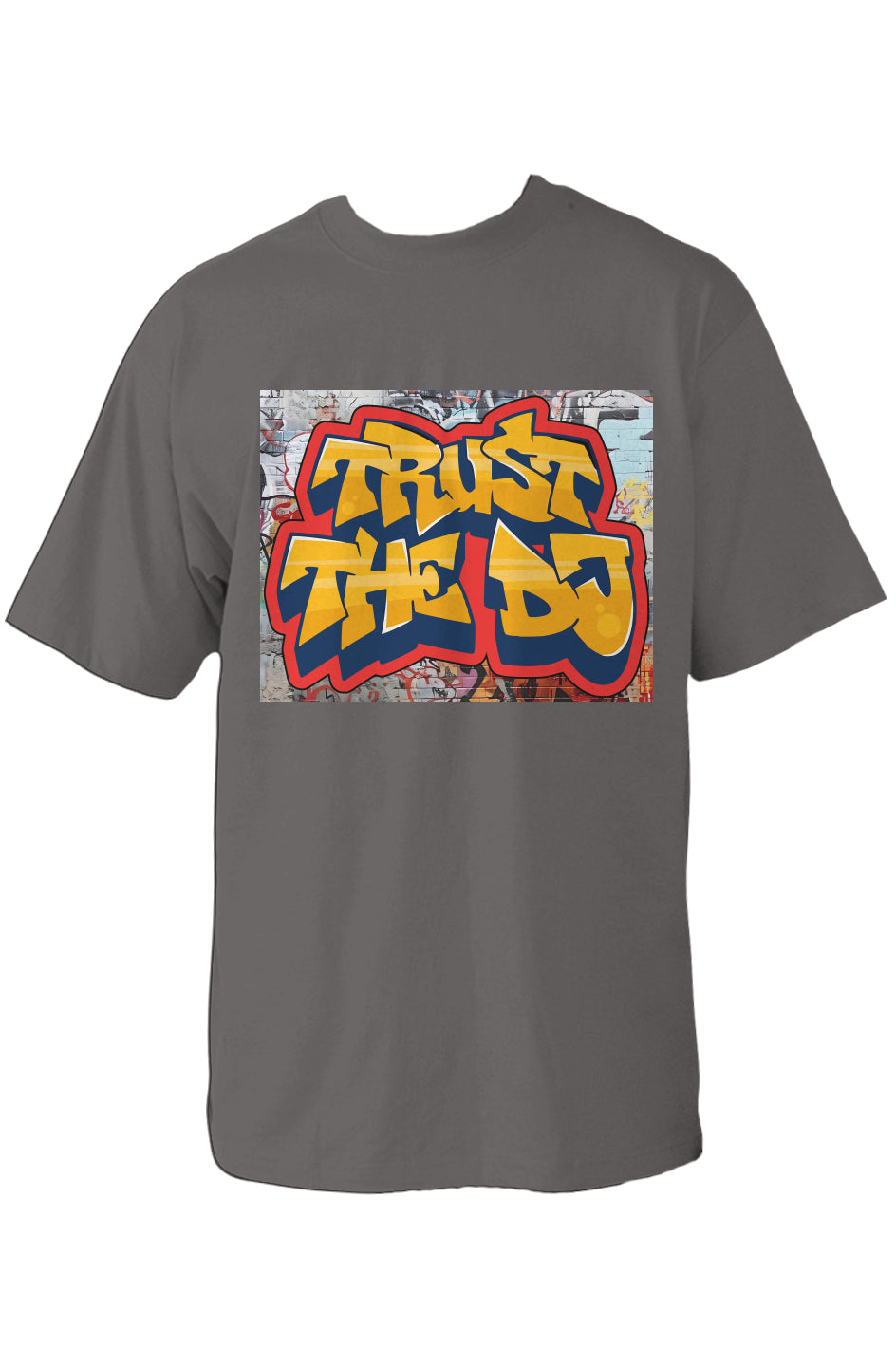GRAFFITI WALL Oversized Heavyweight T Shirt
