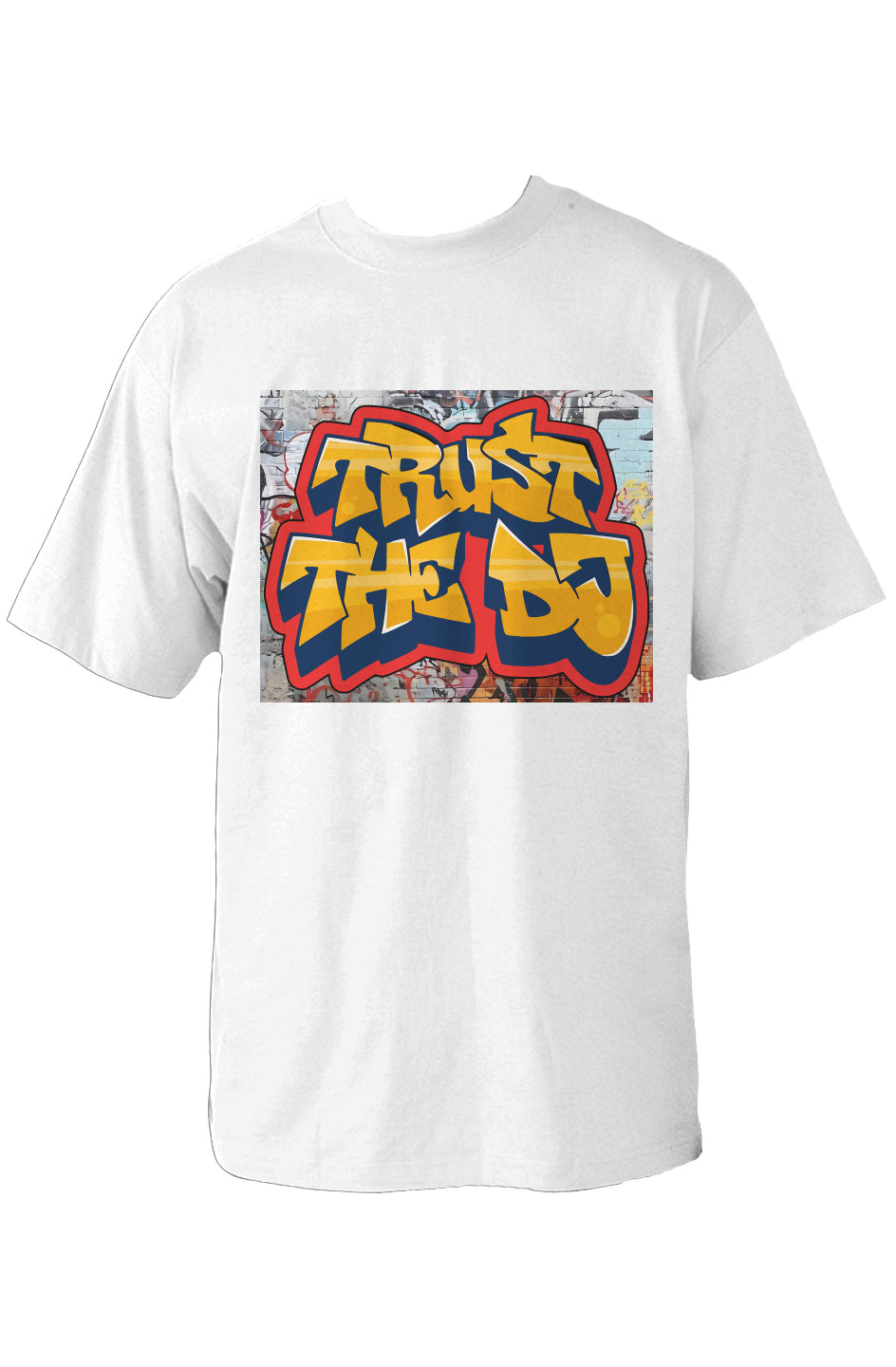 GRAFFITI WALL Oversized Heavyweight T Shirt