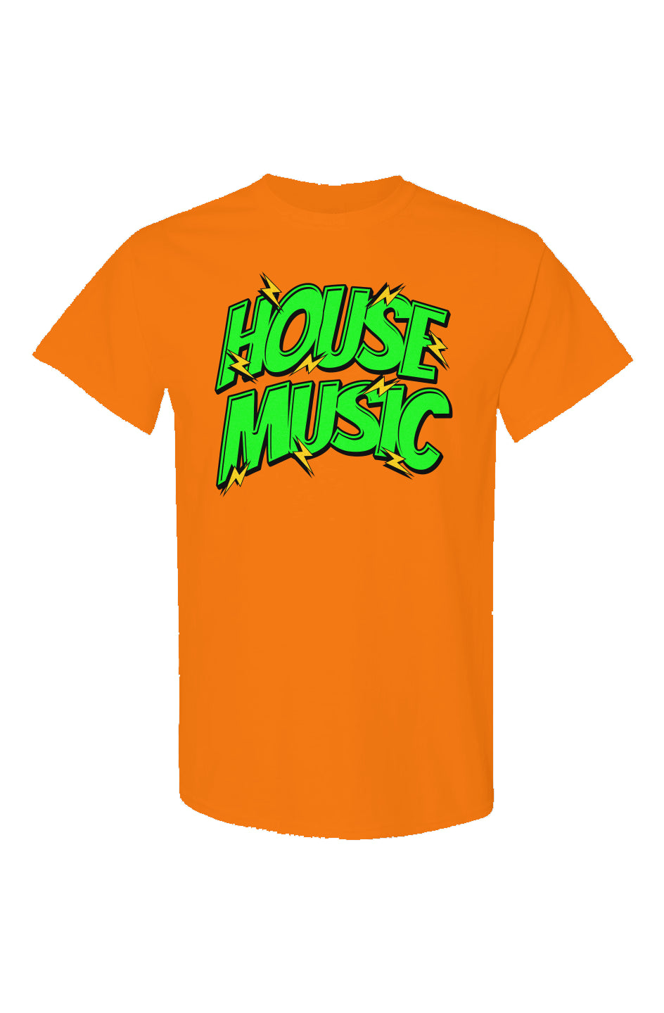 HOUSE MUSIC Neon T Shirts - Trust the DJ