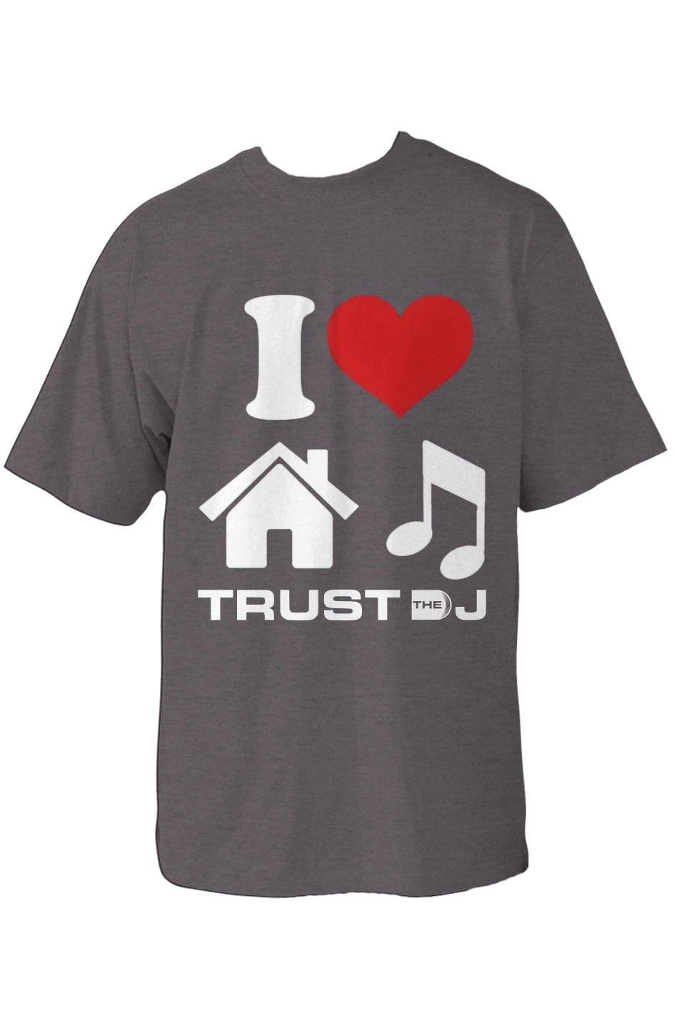 Love House Music Oversized Heavyweight T Shirt