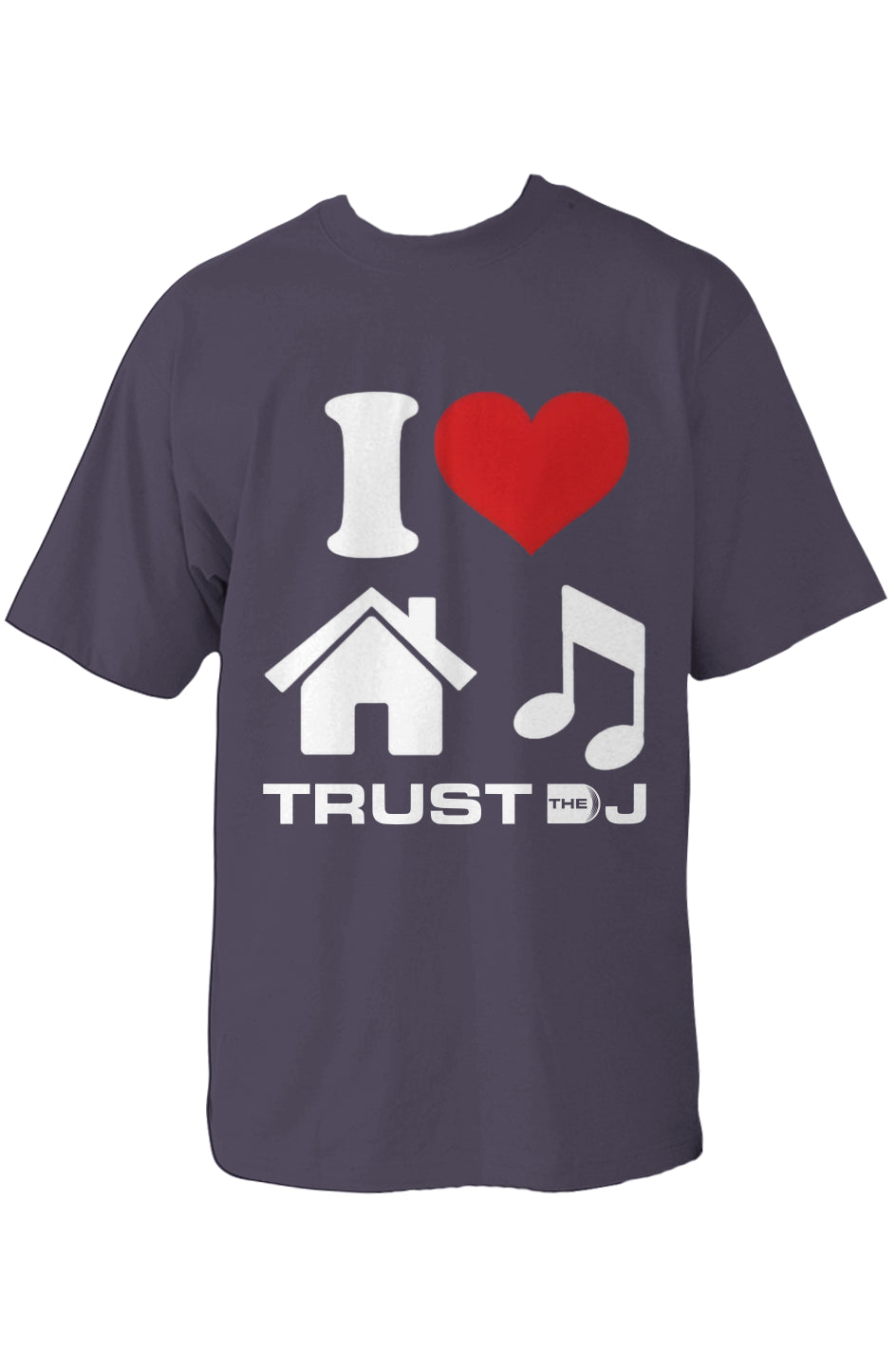 Love House Music Oversized Heavyweight T Shirt