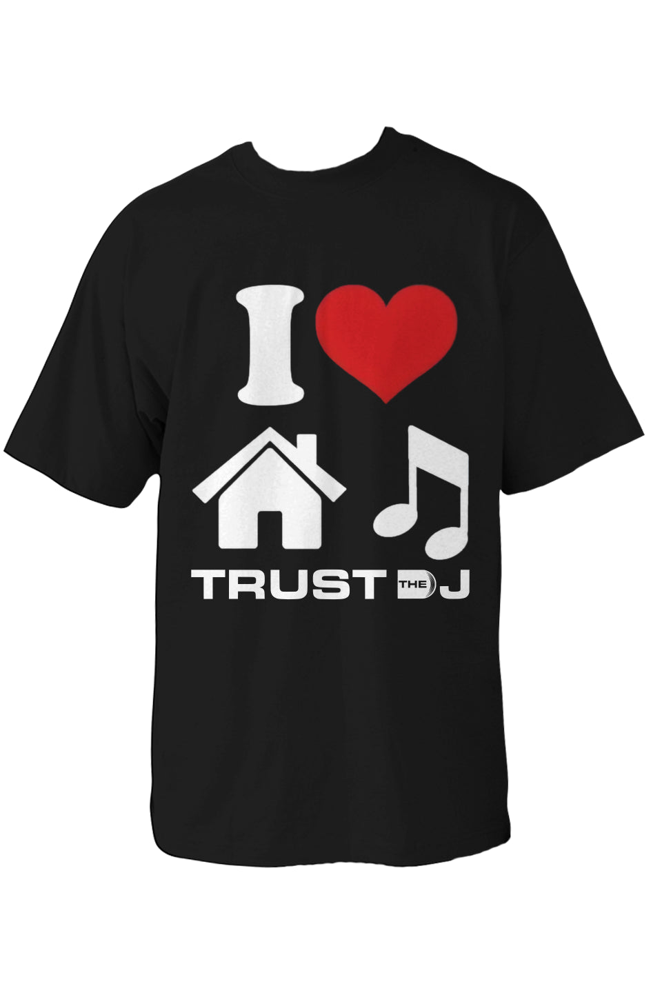 Love House Music Oversized Heavyweight T Shirt