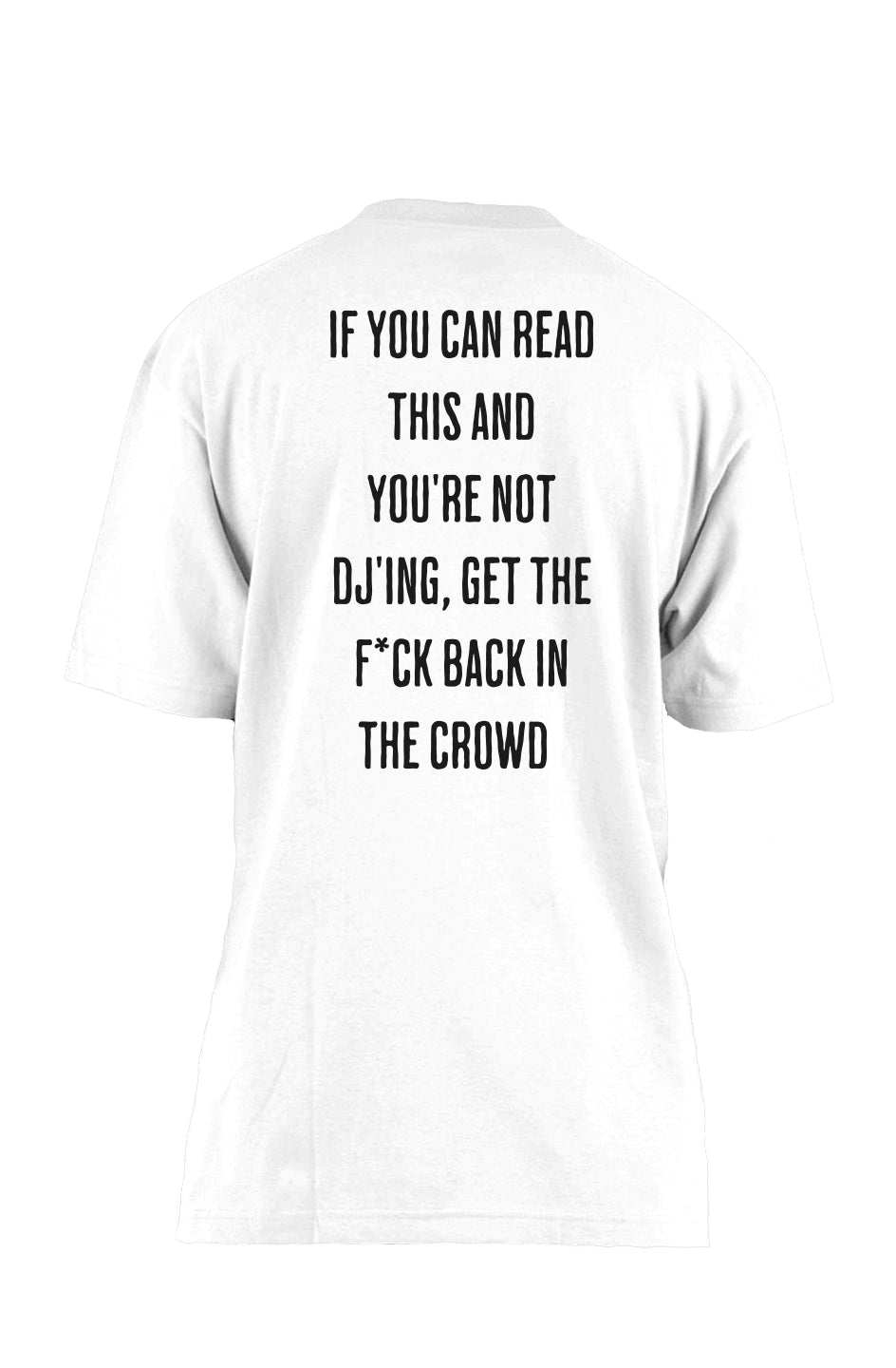 Get Back Oversized Heavyweight T Shirt - Trust the DJ