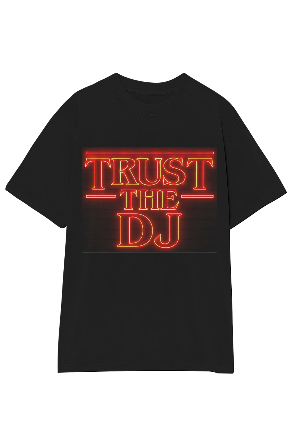 For Stranger DJ'S Garment-Dyed Crewneck T-Shirt