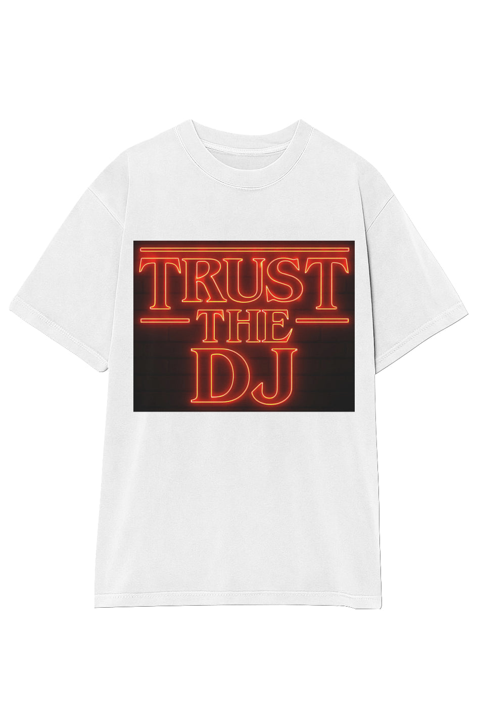 For Stranger DJ'S Garment-Dyed Crewneck T-Shirt
