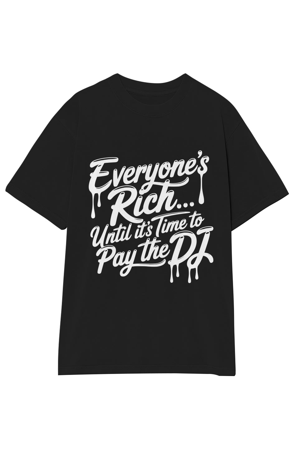 PAY THE DJ Garment-Dyed Crewneck T-Shirt