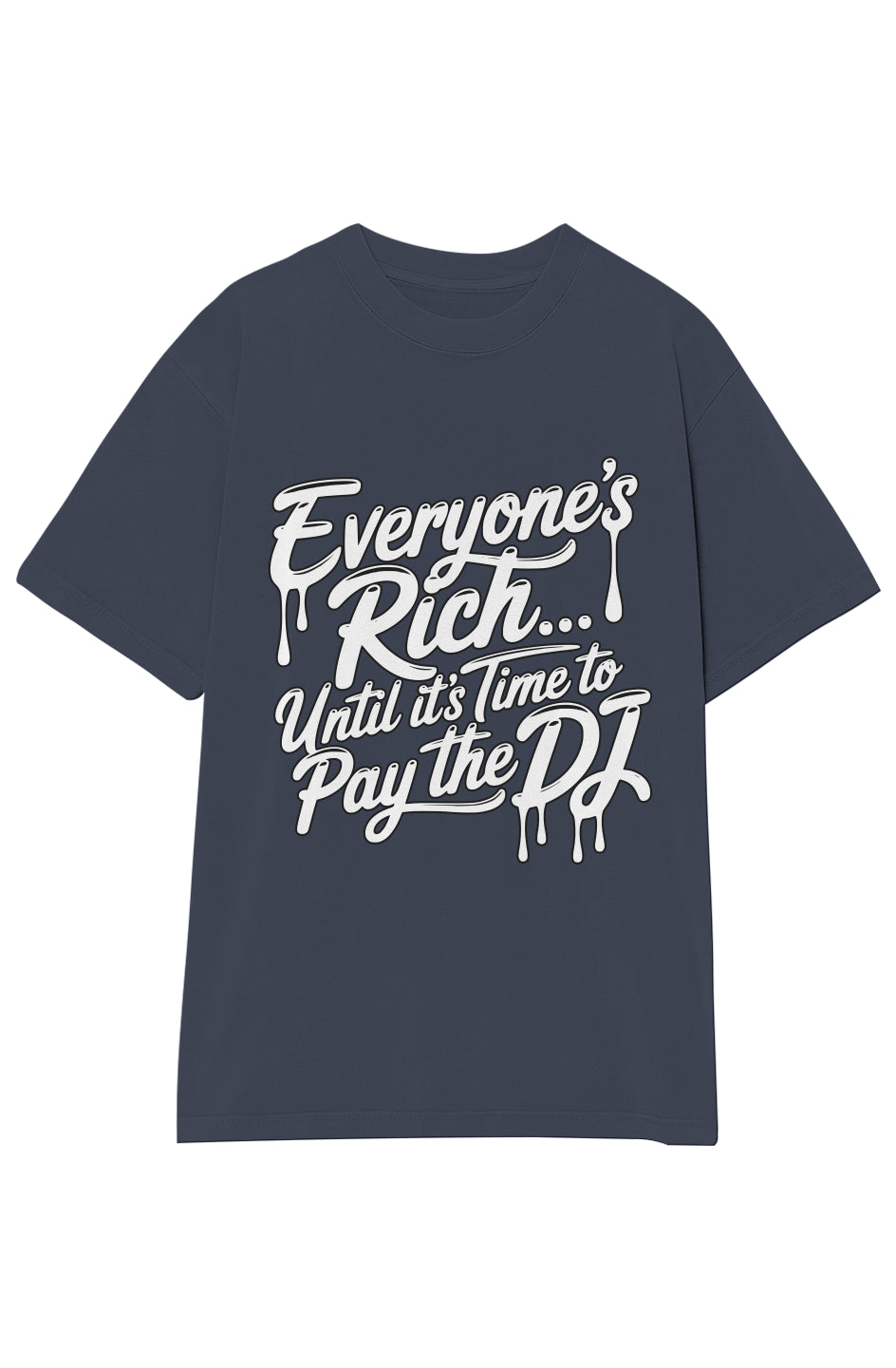 PAY THE DJ Garment-Dyed Crewneck T-Shirt